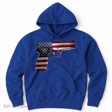 USA Pistol Gun Hoodie