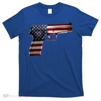 USA Pistol Gun T-Shirt thumb 0