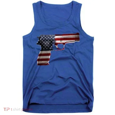 USA Pistol Gun Tank Top