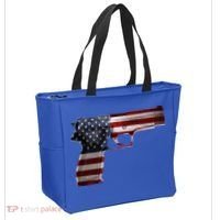 USA Pistol Gun Tote Bag thumb 2