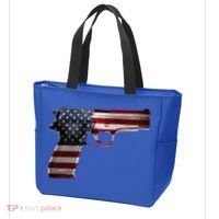USA Pistol Gun Tote Bag thumb 3