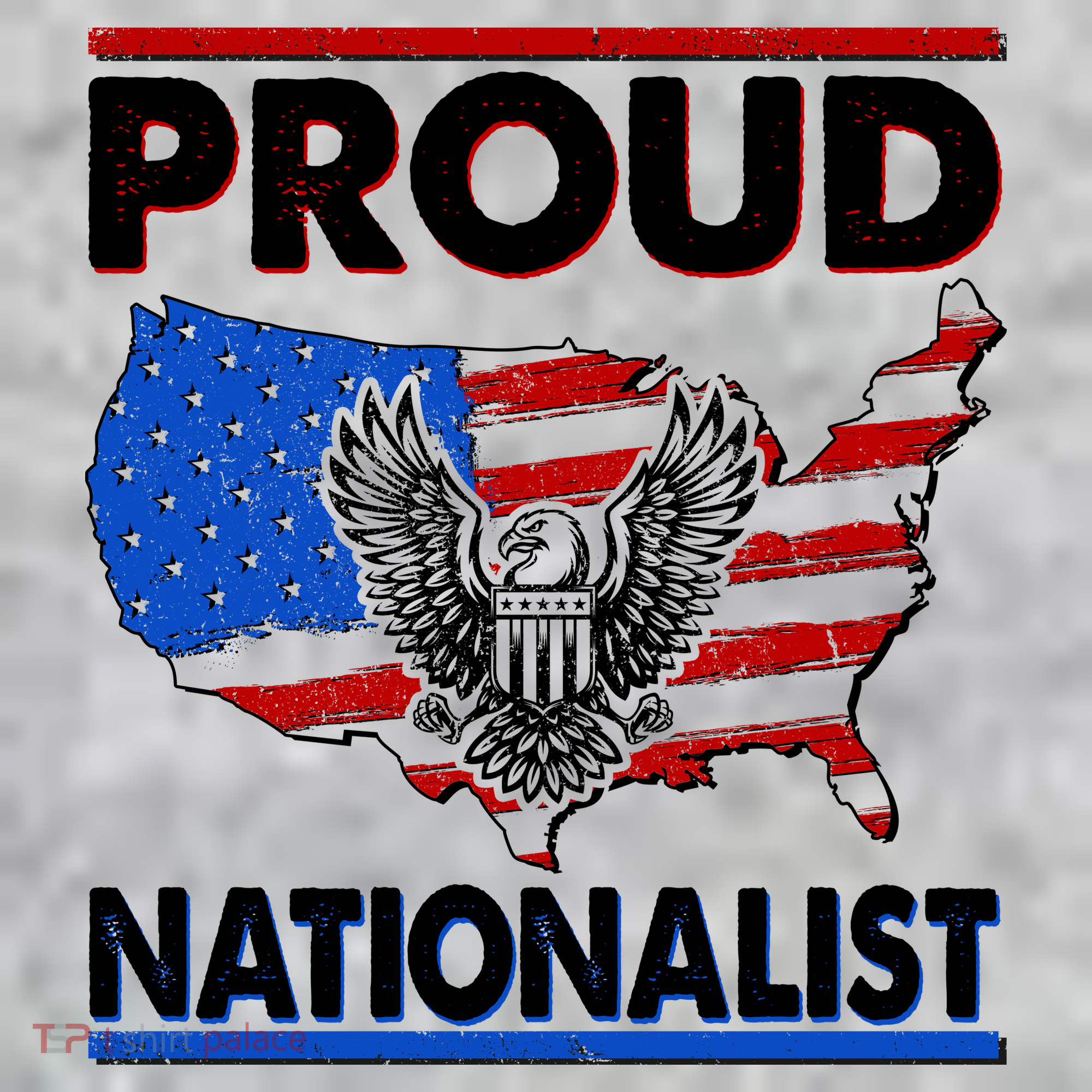 USA Proud Nationalist  Long Sleeve Shirt