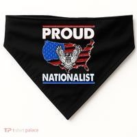 USA Proud Nationalist  USA-Made Doggie Bandana thumb 0
