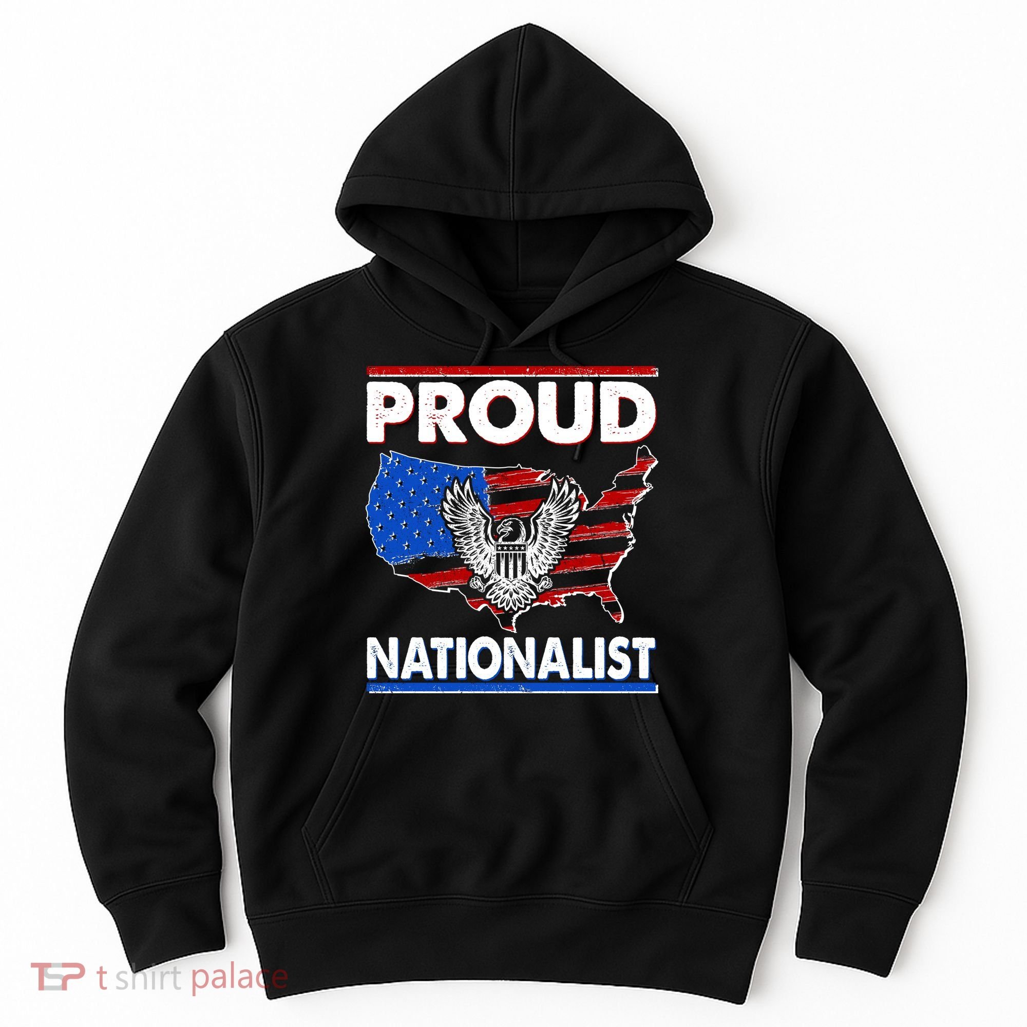 USA Proud Nationalist  Hoodie