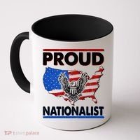 USA Proud Nationalist  Coffee Mug thumb 0