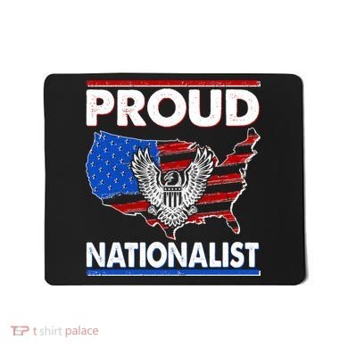USA Proud Nationalist  Mousepad