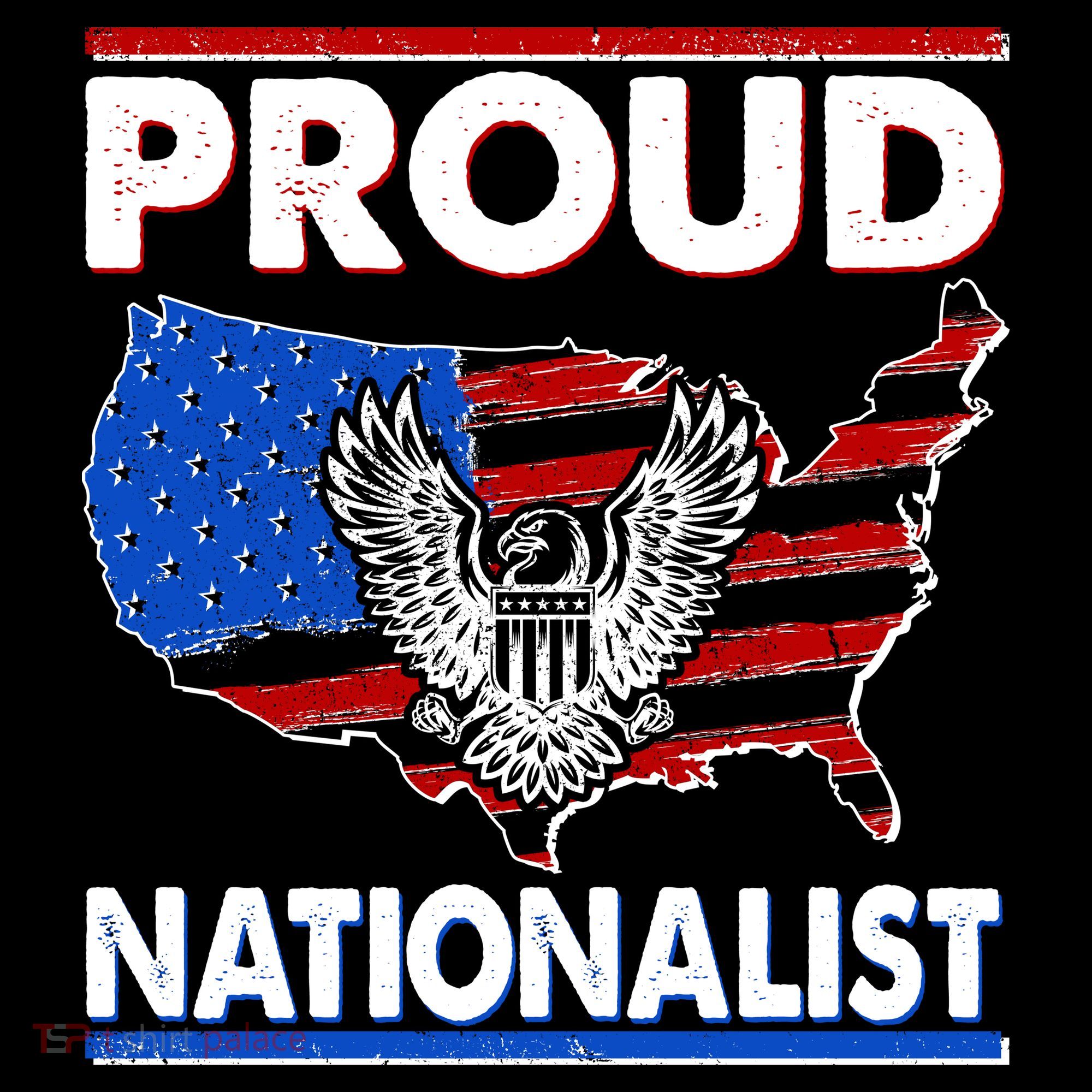 USA Proud Nationalist  Women's Tank Top