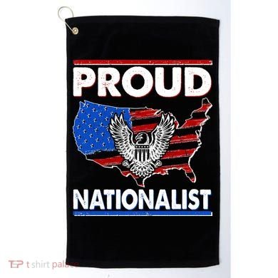 USA Proud Nationalist  Golf Towel
