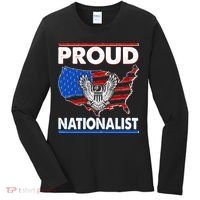 USA Proud Nationalist  Women's Long Sleeve Shirt thumb 0