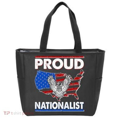 USA Proud Nationalist  Tote Bag