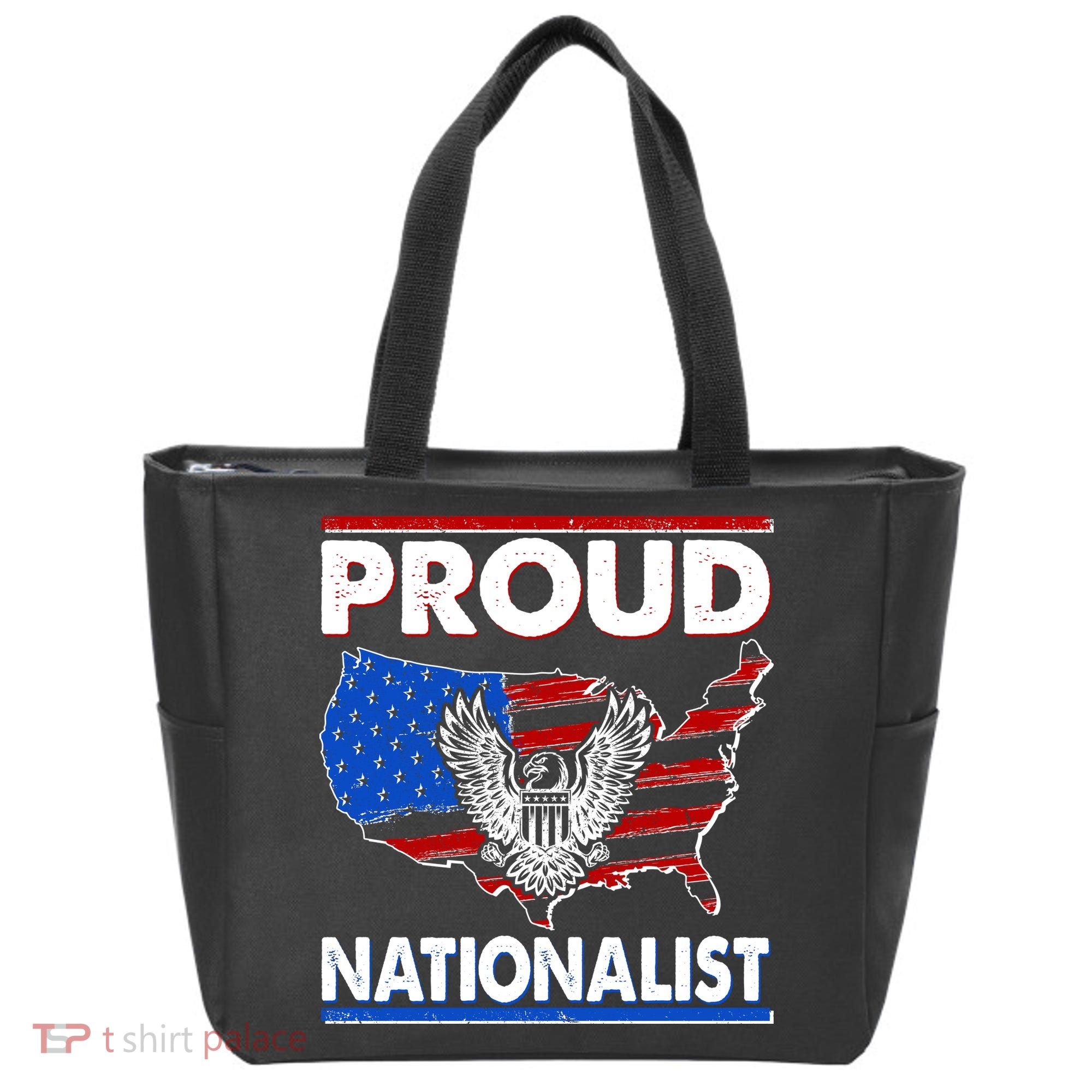 USA Proud Nationalist  Tote Bag