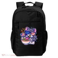 USA Ramen Bowl Kitty America Backpack thumb 0