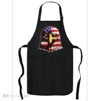 USA Red White And Blue Bald Eagle Apron thumb 0