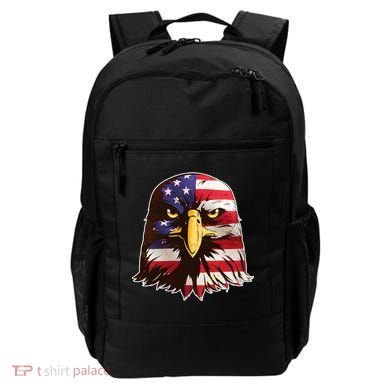 USA Red White And Blue Bald Eagle Backpack