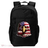 USA Red White And Blue Bald Eagle Backpack thumb 0