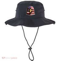 USA Red White And Blue Bald Eagle Bucket Hat thumb 0