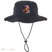 USA Red White And Blue Bald Eagle Bucket Hat thumb 0