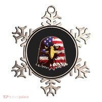 USA Red White And Blue Bald Eagle Ornament thumb 0
