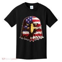USA Red White And Blue Bald Eagle Kids T-Shirt thumb 0