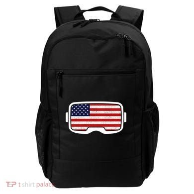 USA Retro Video Game Flag Backpack