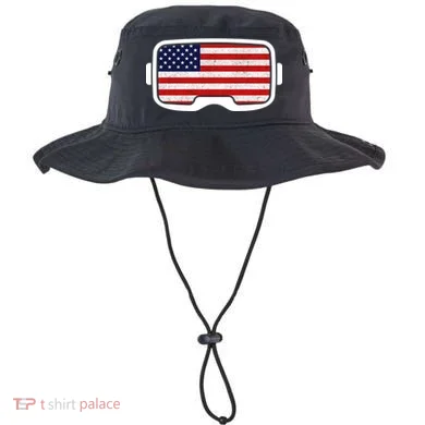 USA Retro Video Game Flag Bucket Hat