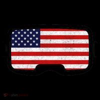 USA Retro Video Game Flag Coffee Mug thumb 5