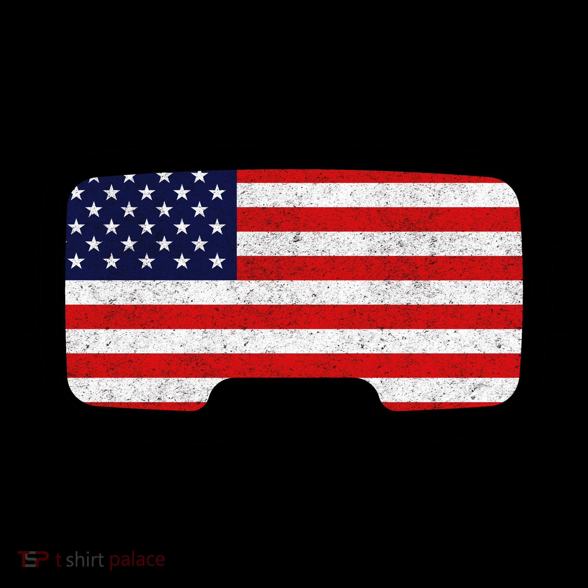 USA Retro Video Game Flag Coffee Mug