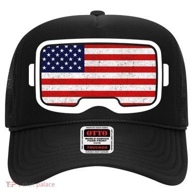USA Retro Video Game Flag Hat