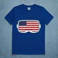 USA Retro Video Game Flag T-Shirt thumb 5
