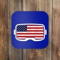 USA Retro Video Game Flag Coaster thumb 0