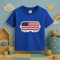 USA Retro Video Game Flag Toddler T-Shirt thumb 3