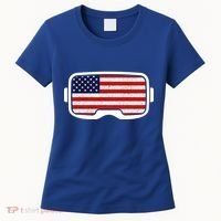 USA Retro Video Game Flag Women's T-Shirt thumb 0