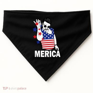 USA Salt Bae Merica USA-Made Doggie Bandana