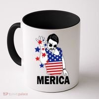 USA Salt Bae Merica Coffee Mug thumb 0