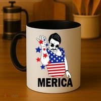 USA Salt Bae Merica Coffee Mug thumb 4