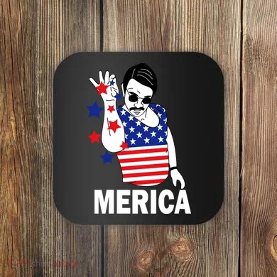 USA Salt Bae Merica Coaster