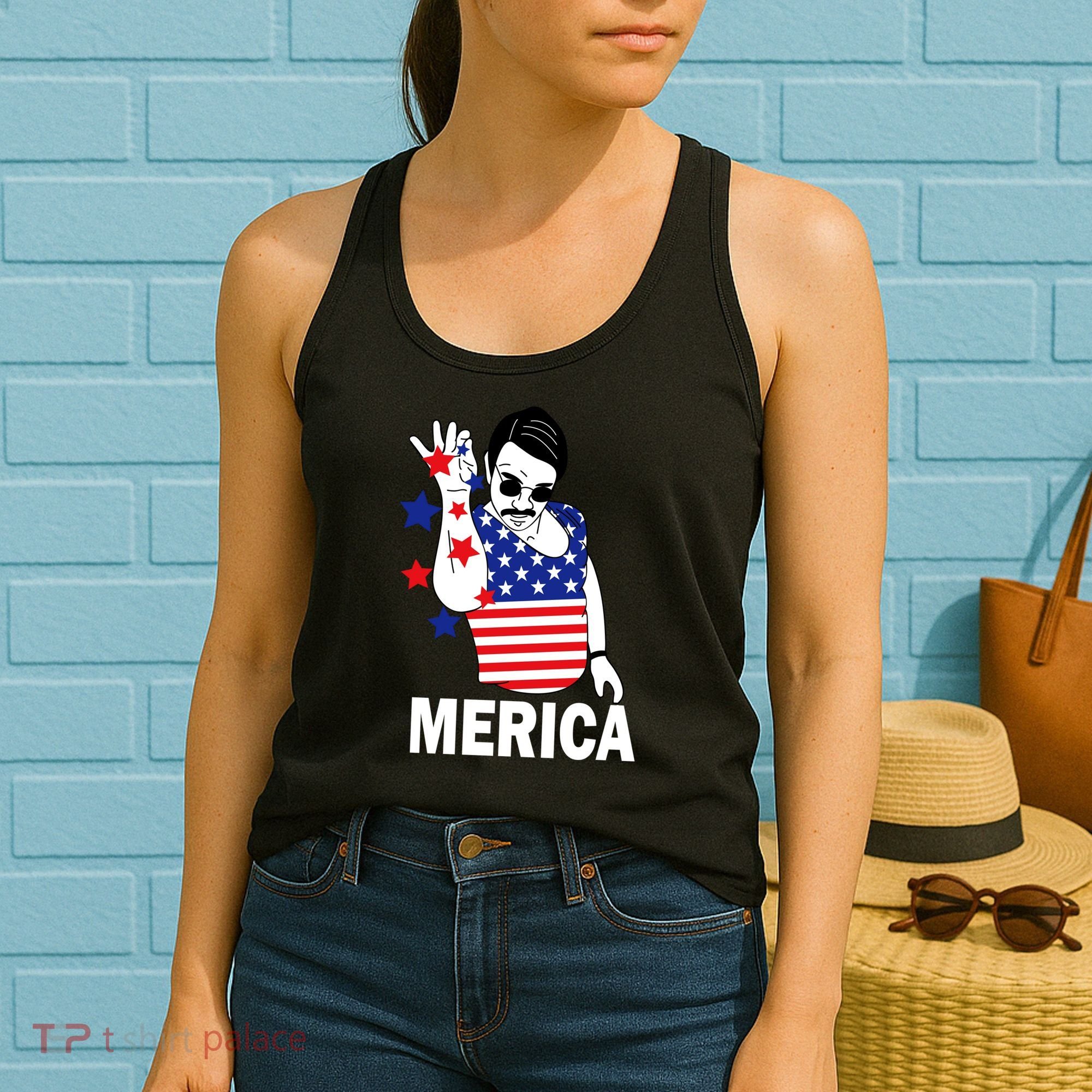 USA Salt Bae Merica Women's Tank Top