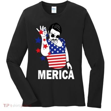 USA Salt Bae Merica Women's Long Sleeve Shirt