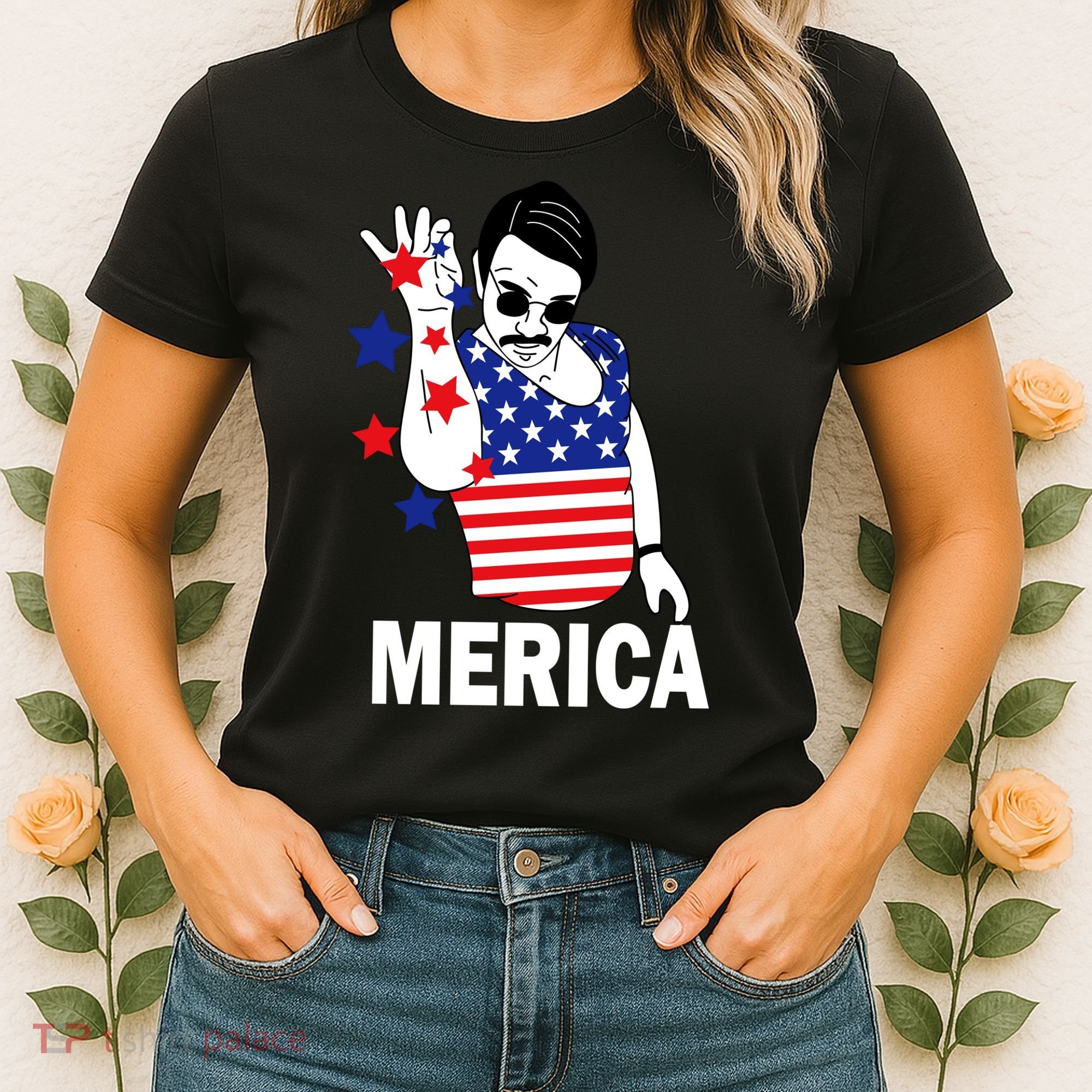 USA Salt Bae Merica Women's T-Shirt