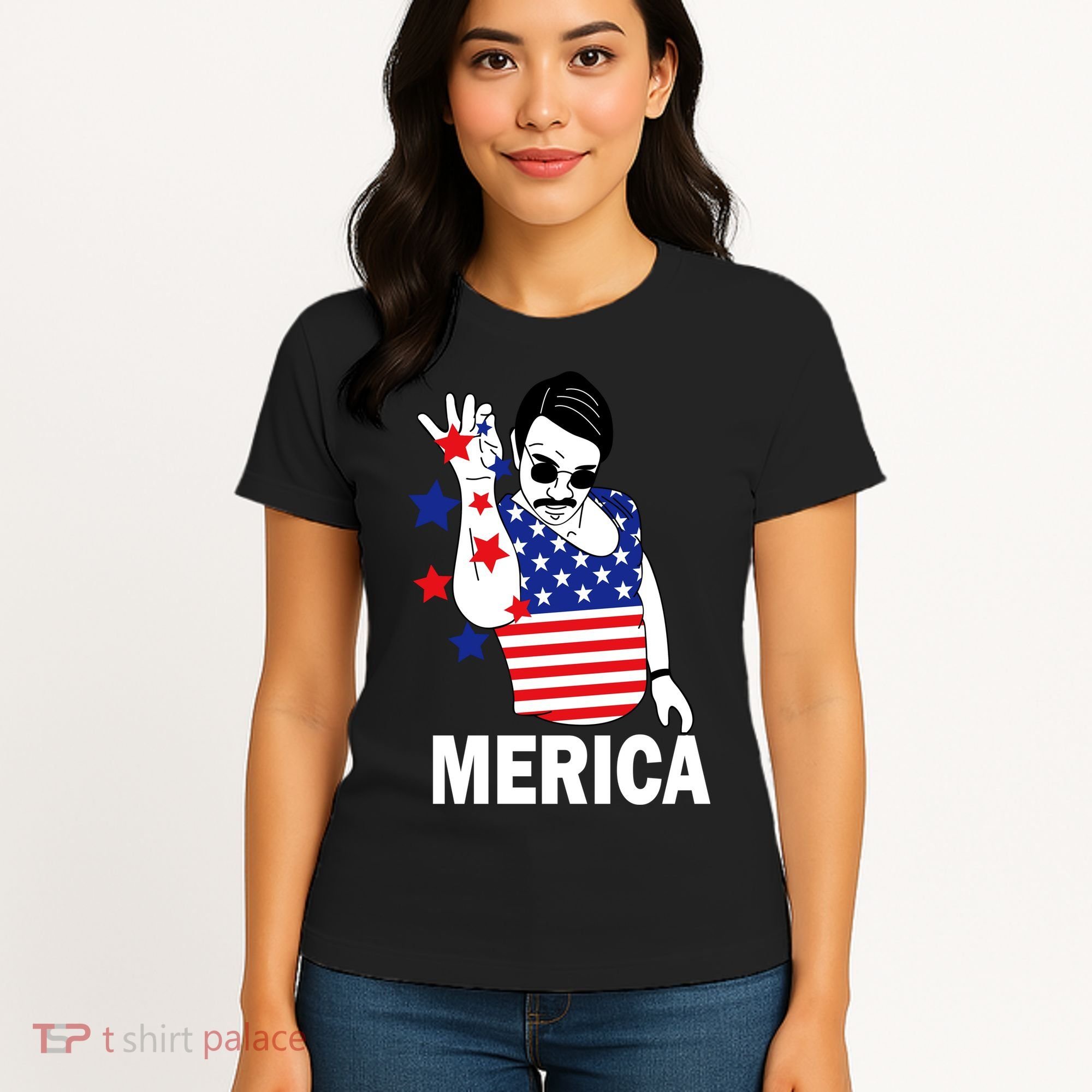 USA Salt Bae Merica Women's T-Shirt