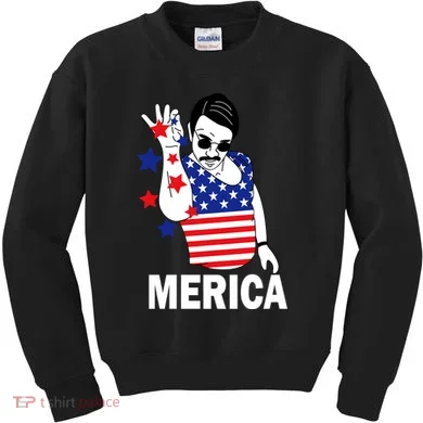 USA Salt Bae Merica Kids Sweatshirt