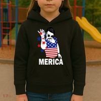 USA Salt Bae Merica Kids Hoodie thumb 3