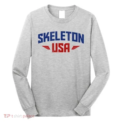 USA Skeleton Team Long Sleeve Shirt