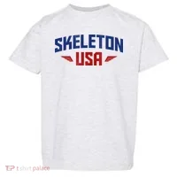 USA Skeleton Team Toddler T-Shirt thumb 0