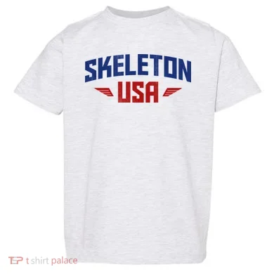 USA Skeleton Team Toddler T-Shirt