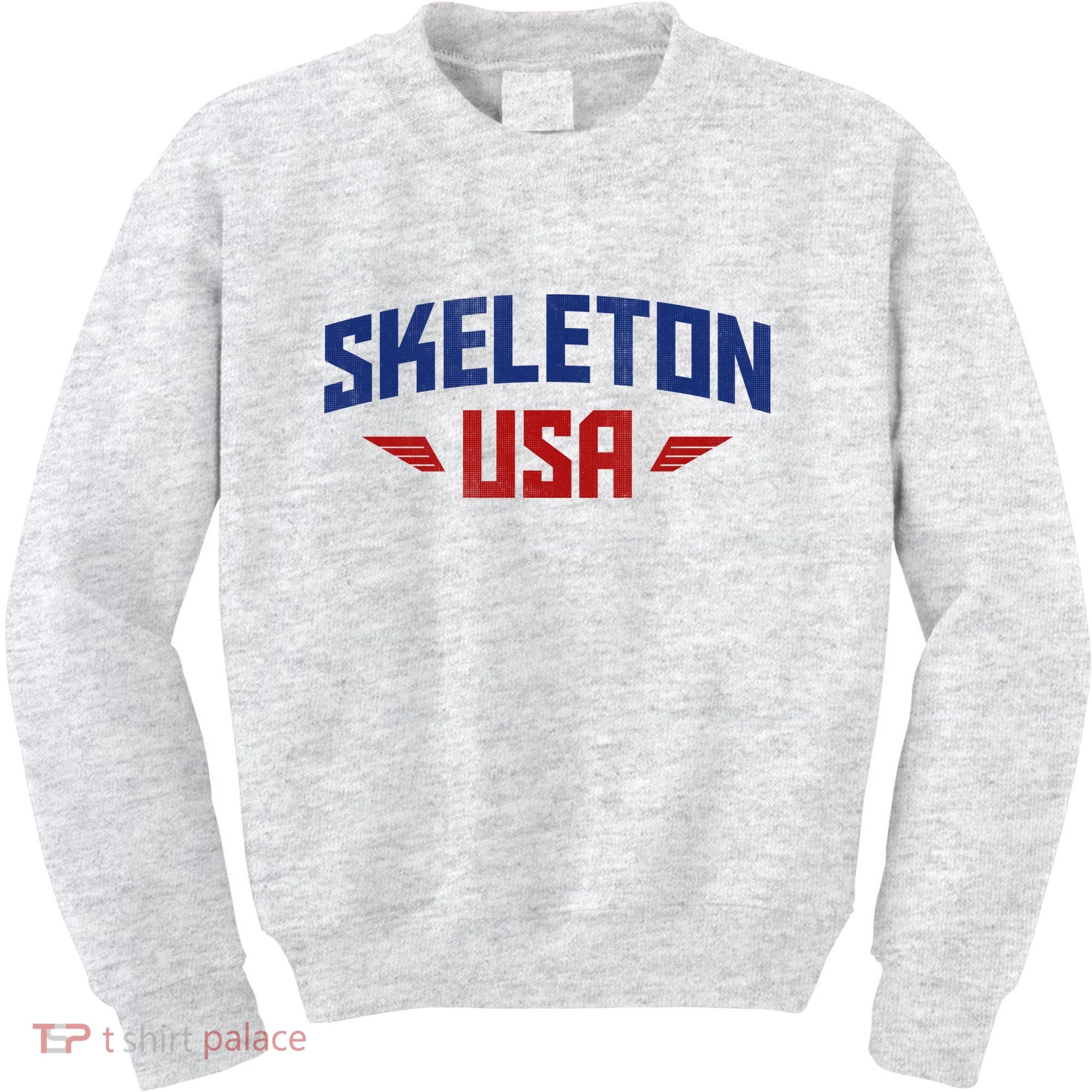 USA Skeleton Team Kids Sweatshirt