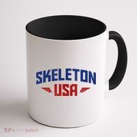 USA Skeleton Team Coffee Mug thumb 1