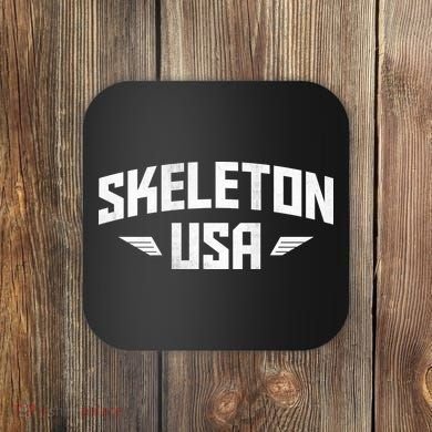USA Skeleton Team Coaster