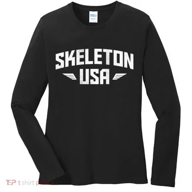 USA Skeleton Team Women's Long Sleeve Shirt