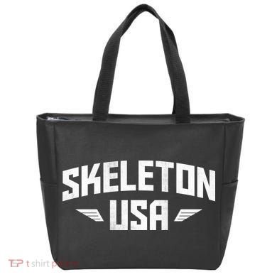 USA Skeleton Team Tote Bag